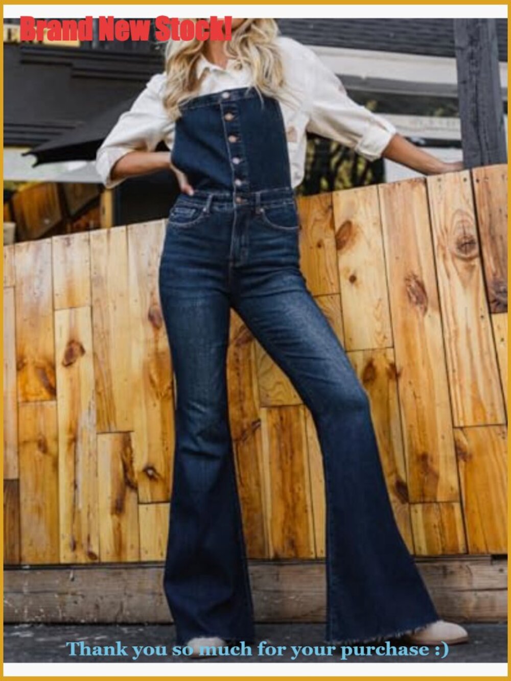Skinny Ripped Denim Overalls, High Waist, Adjustable Straps
